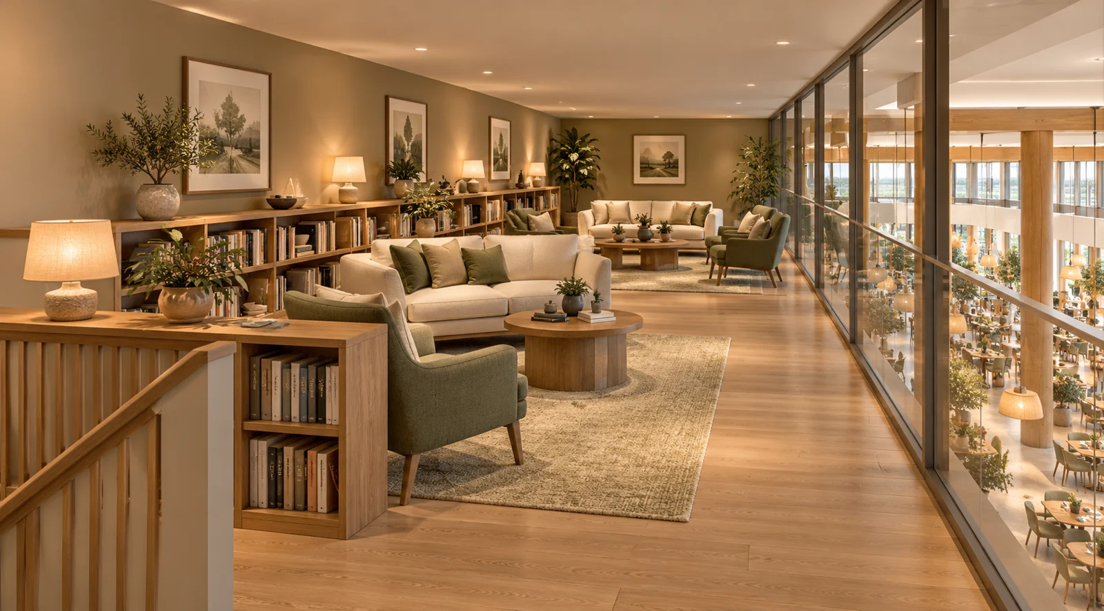 Concept render for A quieter place to read
